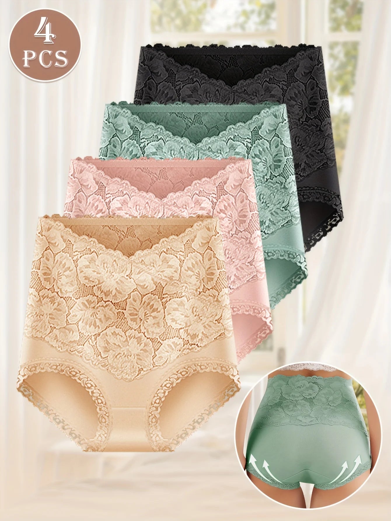 High Waisted Panties