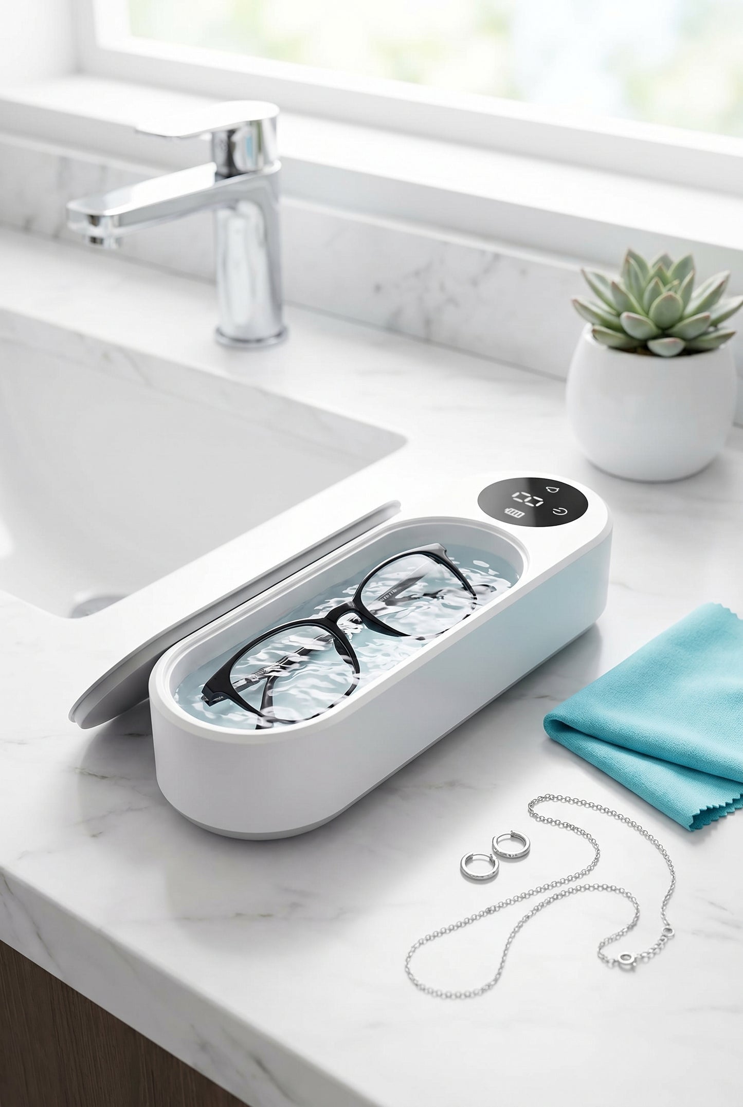 High-Frequency Glasses Cleaner