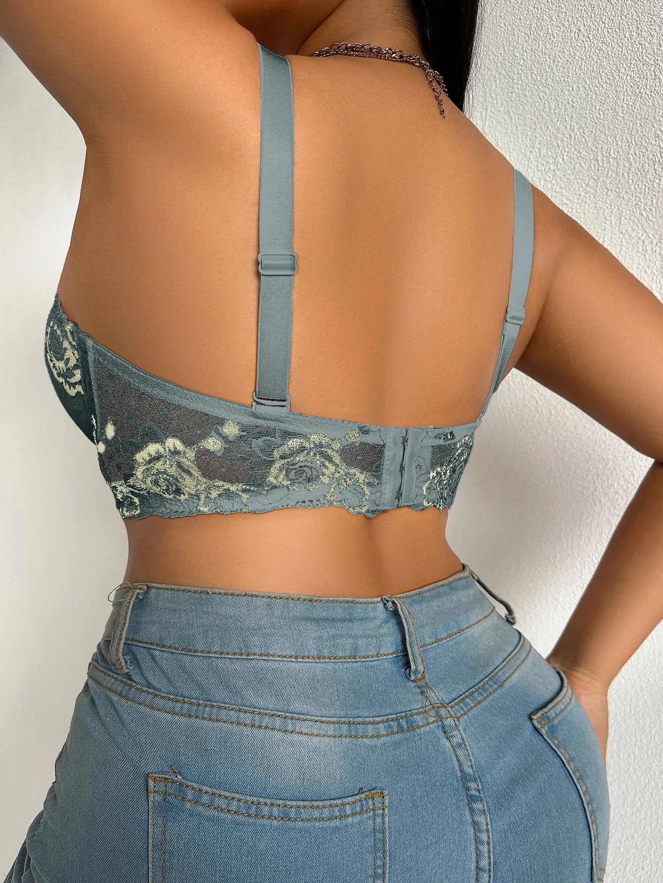 Plus Size Lace  Bra