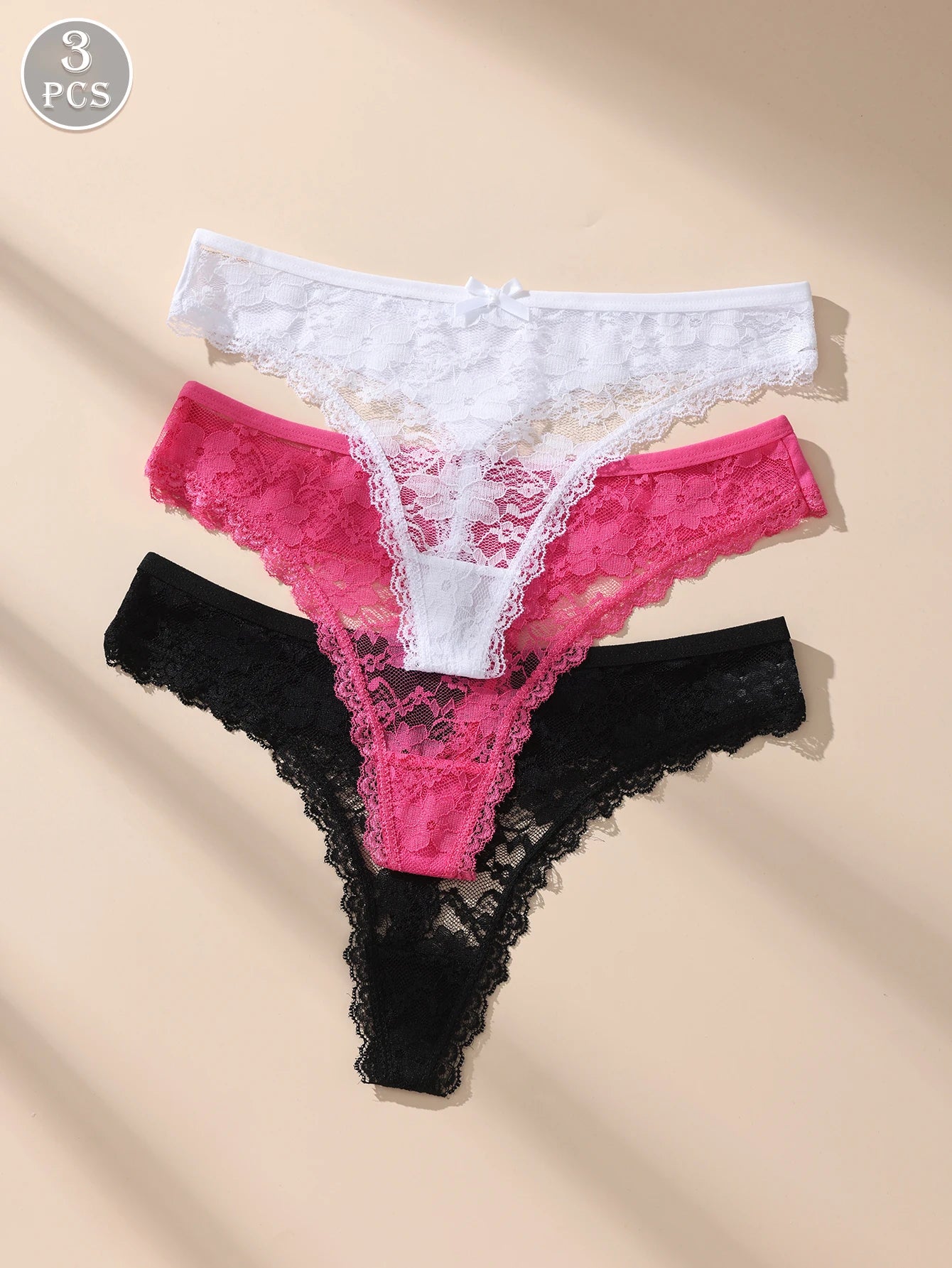 Women’s Lace Bow Underwear