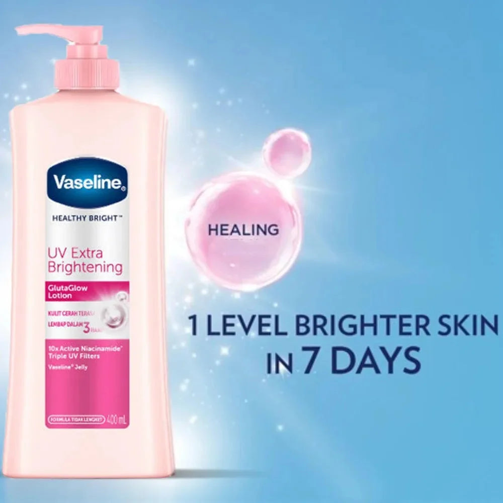 Vaseline Niacinamide Body Lotion Relieves Dry and Dehydrated Skin Exfoliates and Brightens Skin Tone Hydrating Body Lotion