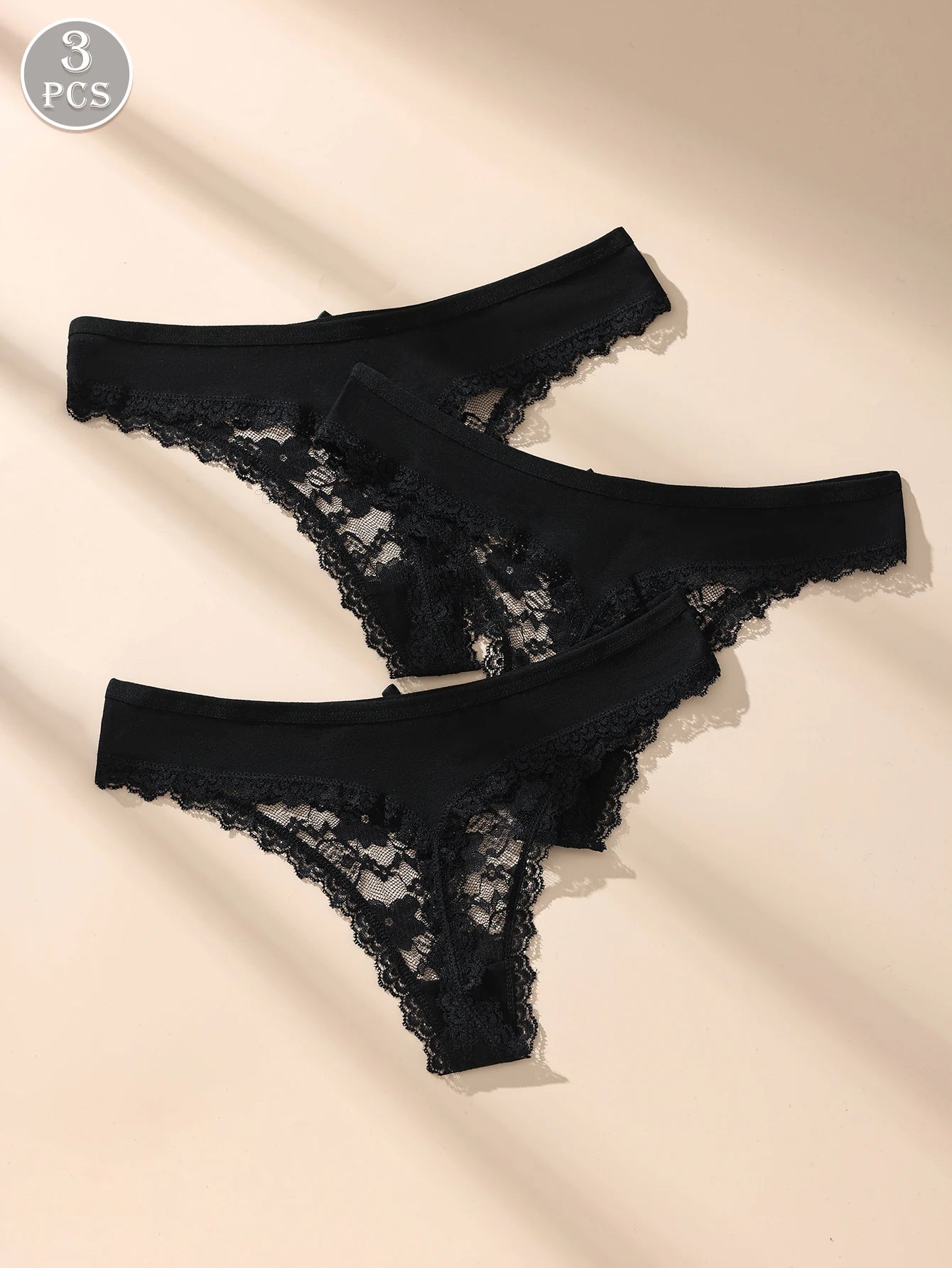Women’s Lace Bow Underwear