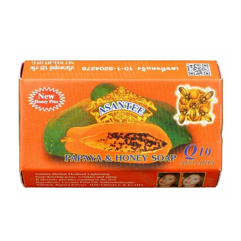 Thailand ASANTEE Papaya Honey Natural Plant Extract, Mild And Non-irritating, Suitable For All Skin Types (1 Pack)