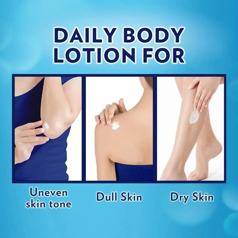 Vaseline Niacinamide Body Lotion Relieves Dry and Dehydrated Skin Exfoliates and Brightens Skin Tone Hydrating Body Lotion